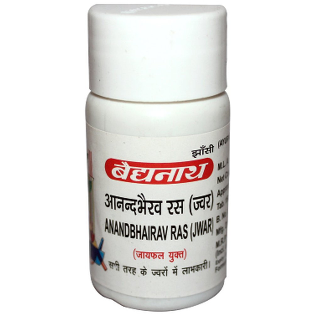 Baidyanath Anand Bhairav Ras Jwar 80tab