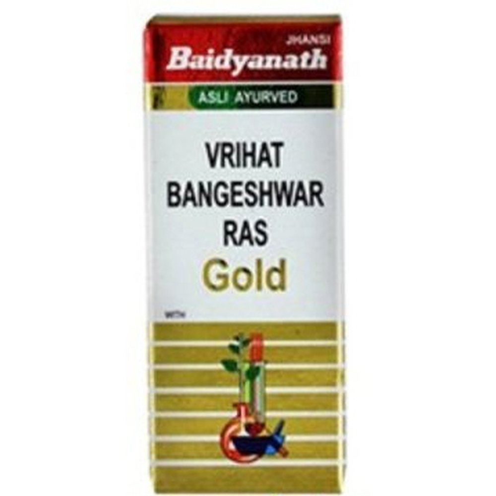 Baidyanath Bangeshwar Ras Brihat Swarna Moti Yukta 10tab