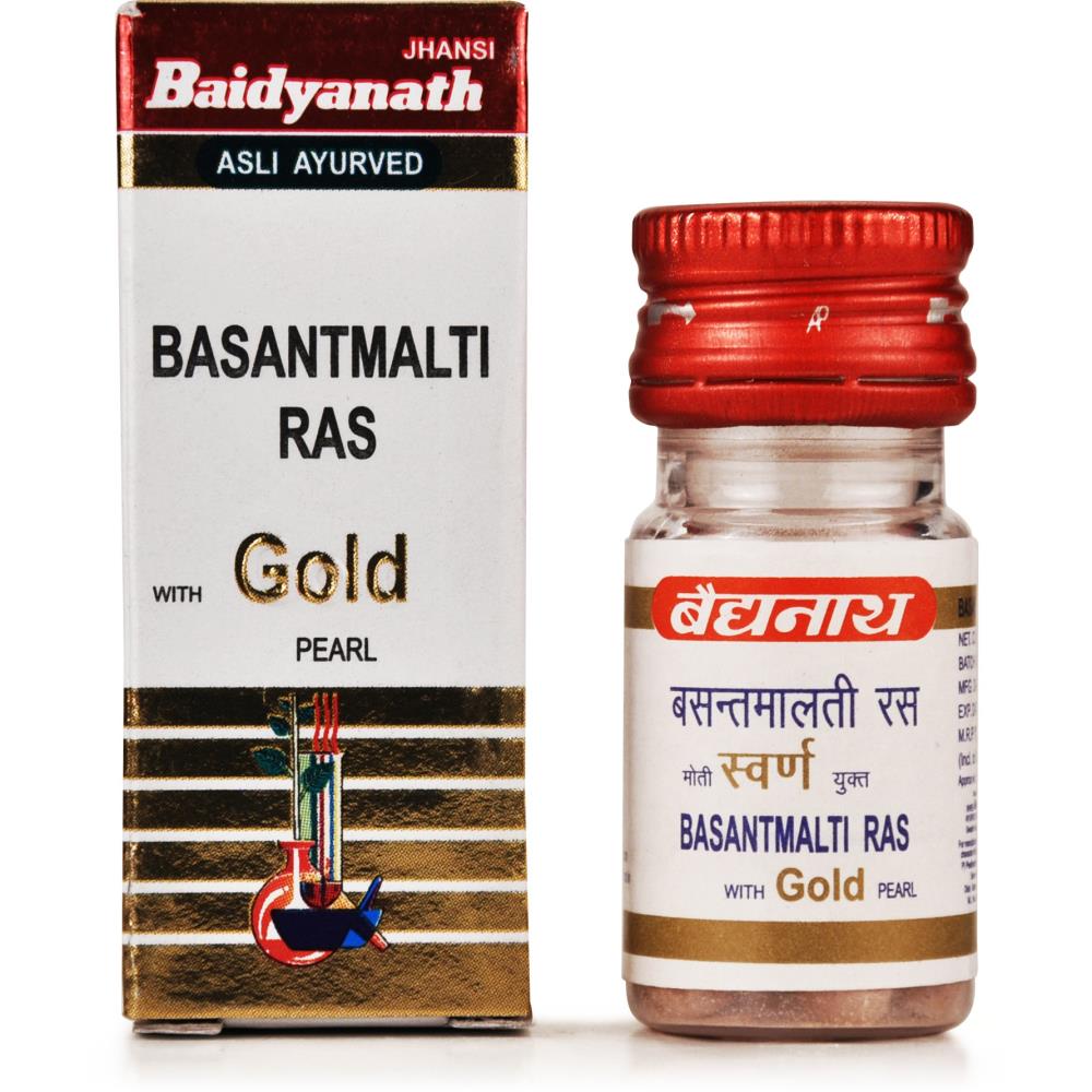 Baidyanath Basant Malti Ras Swarna Yukta 10tab