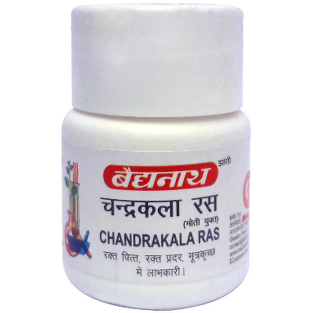 Baidyanath Chandrakala Ras Moti Yukt 40tab