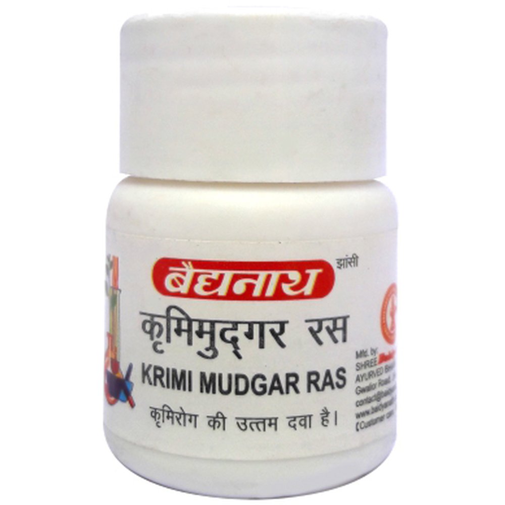 Baidyanath Krimimudgar Ras 40tab