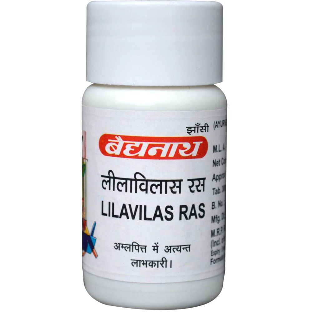 Baidyanath Lilavilas Ras 40tab