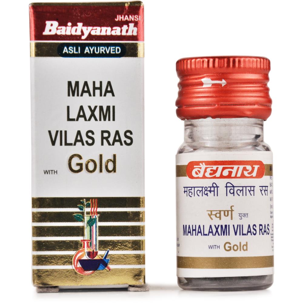 Baidyanath Mahalaxmivilas Ras Swarna Yukta 10tab