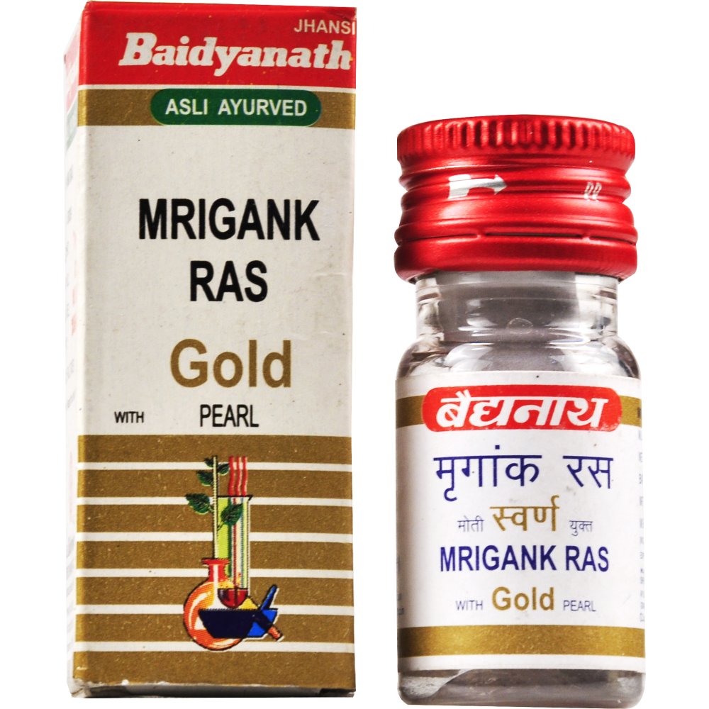 Baidyanath Mrigank Ras Swarna Moti Yukta 1g