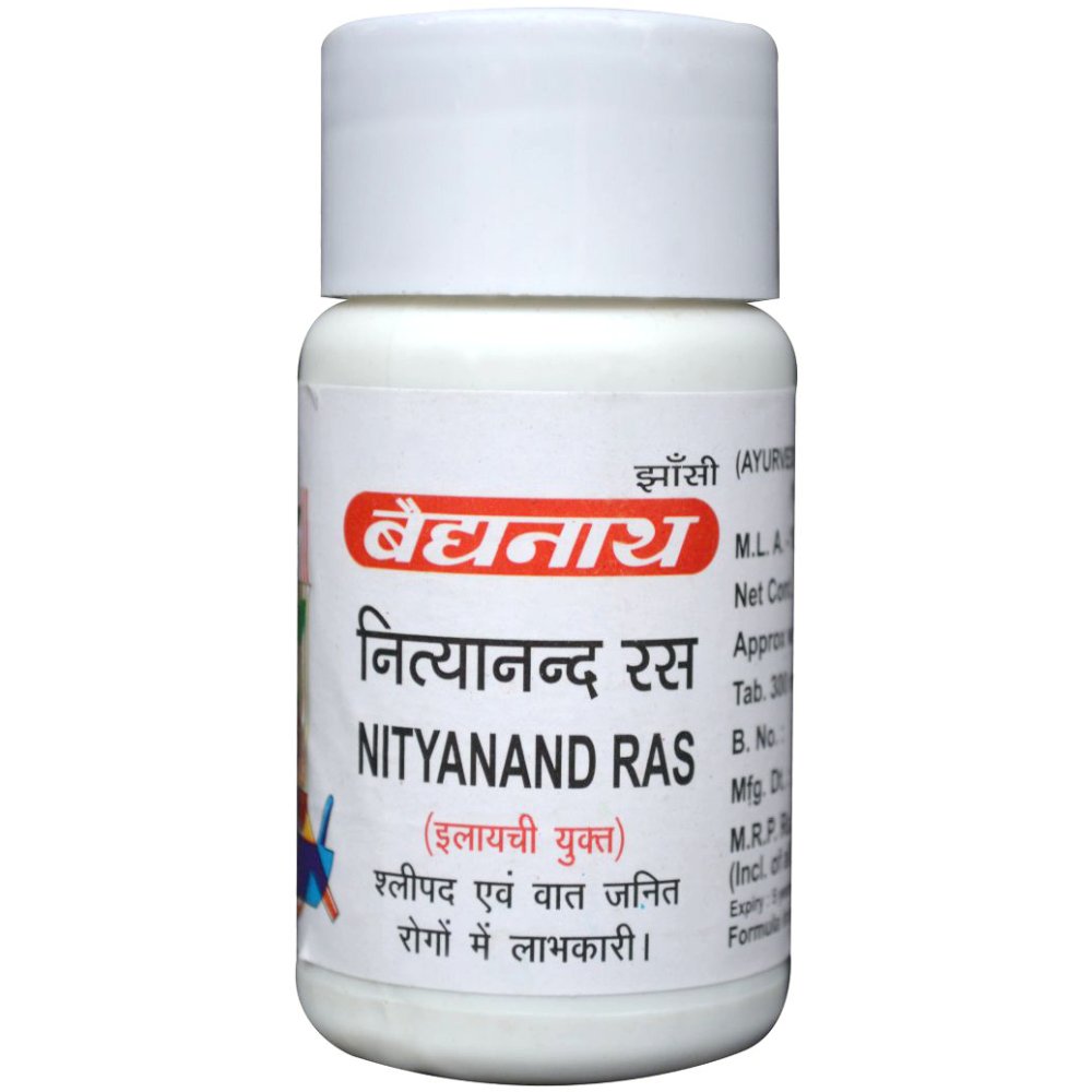 Baidyanath Nityanand Ras Tamra Yukta 40tab