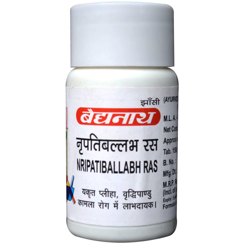 Baidyanath Nripatiballabh Ras 80tab