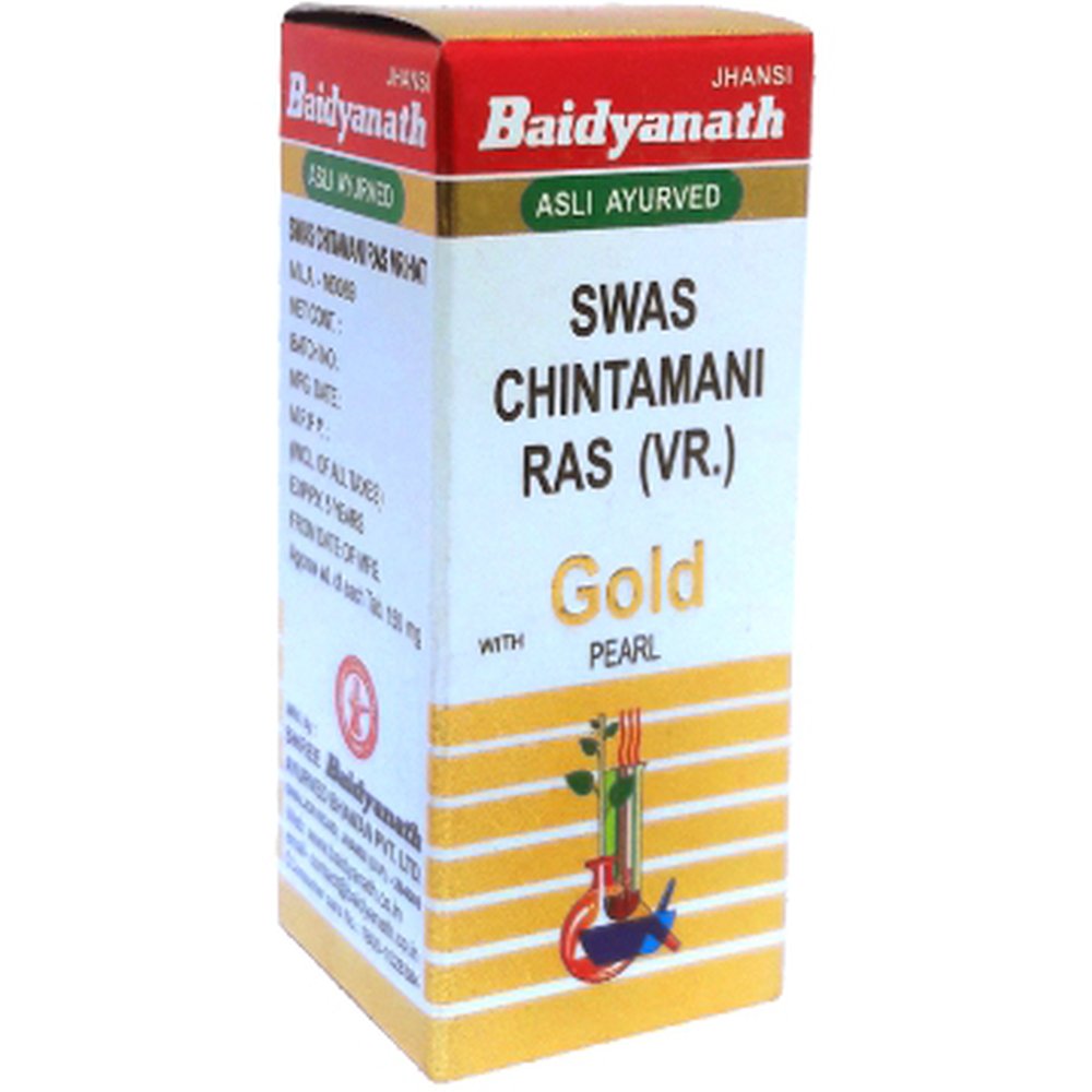 Baidyanath Shwas Chintamani Ras Brihat 10tab