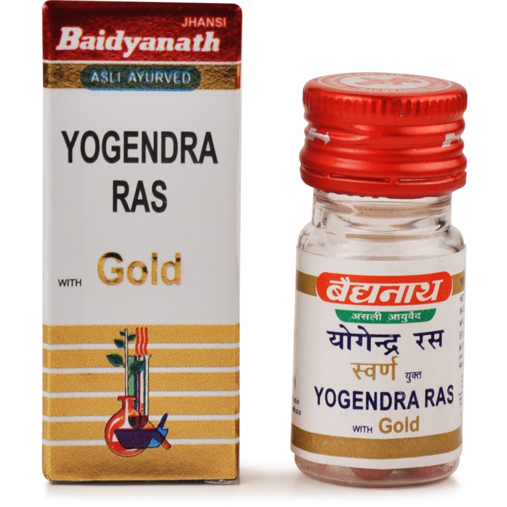 Baidyanath Yogendra Ras Swarna Moti Yukta 10tab