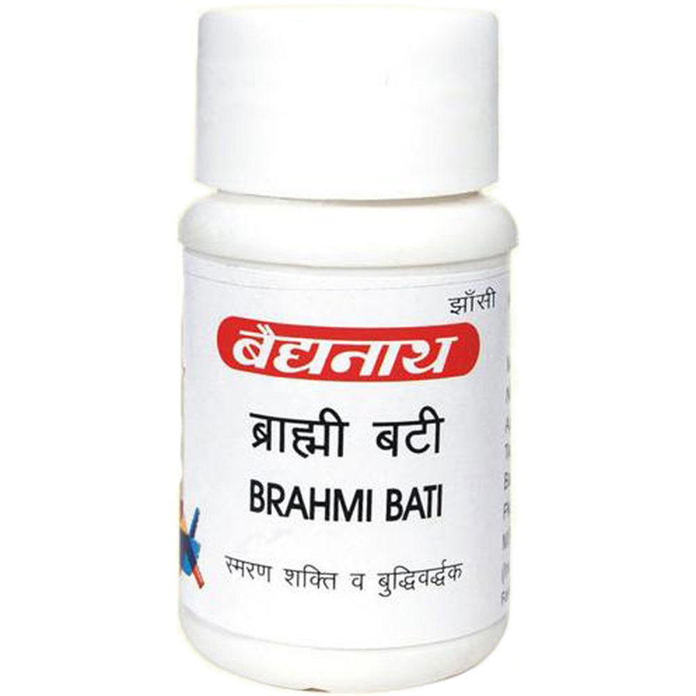 Baidyanath Brahmi Vati Buddhi Vardhak 80tab