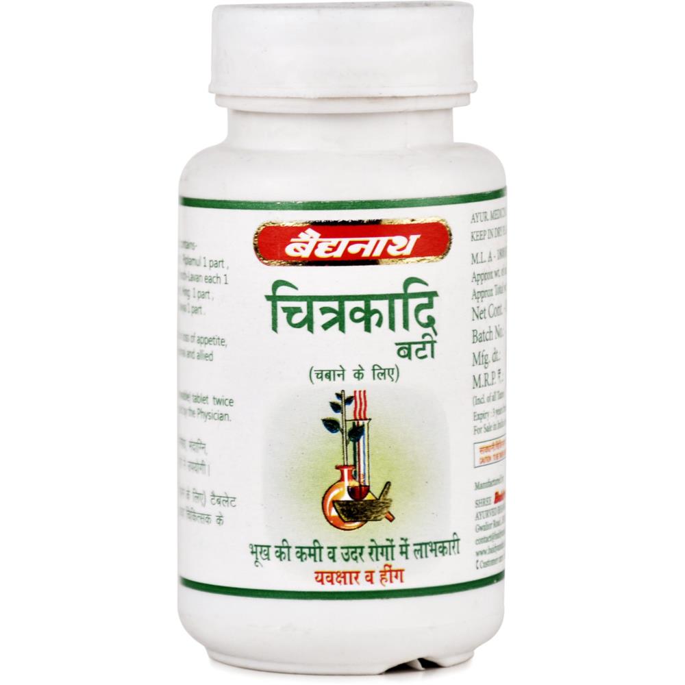 Baidyanath Chitrakadi Bati 80tab