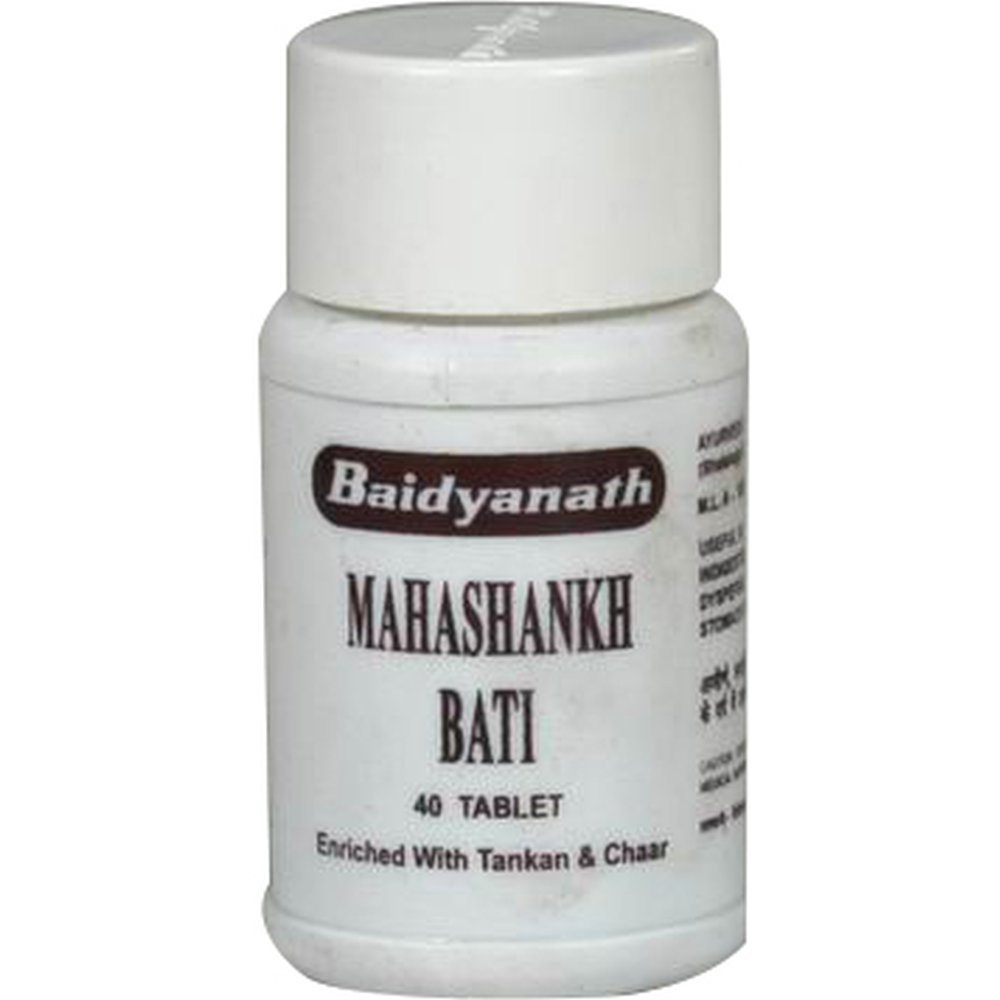Baidyanath Mahashankh Vati 40tab
