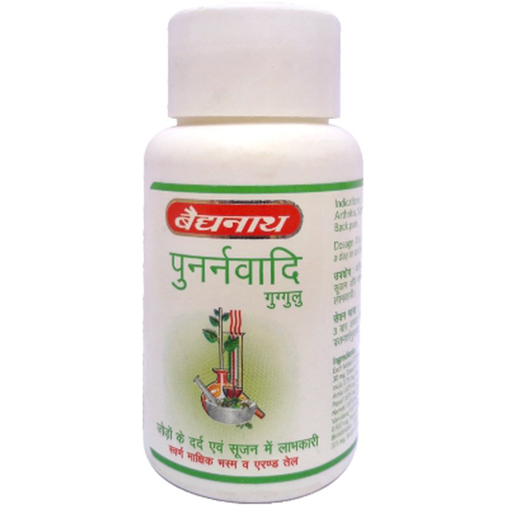 Baidyanath Punarnavadi Guggulu 80tab