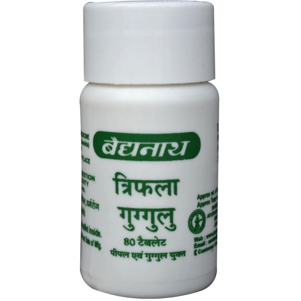Baidyanath Triphala Guggulu 80tab