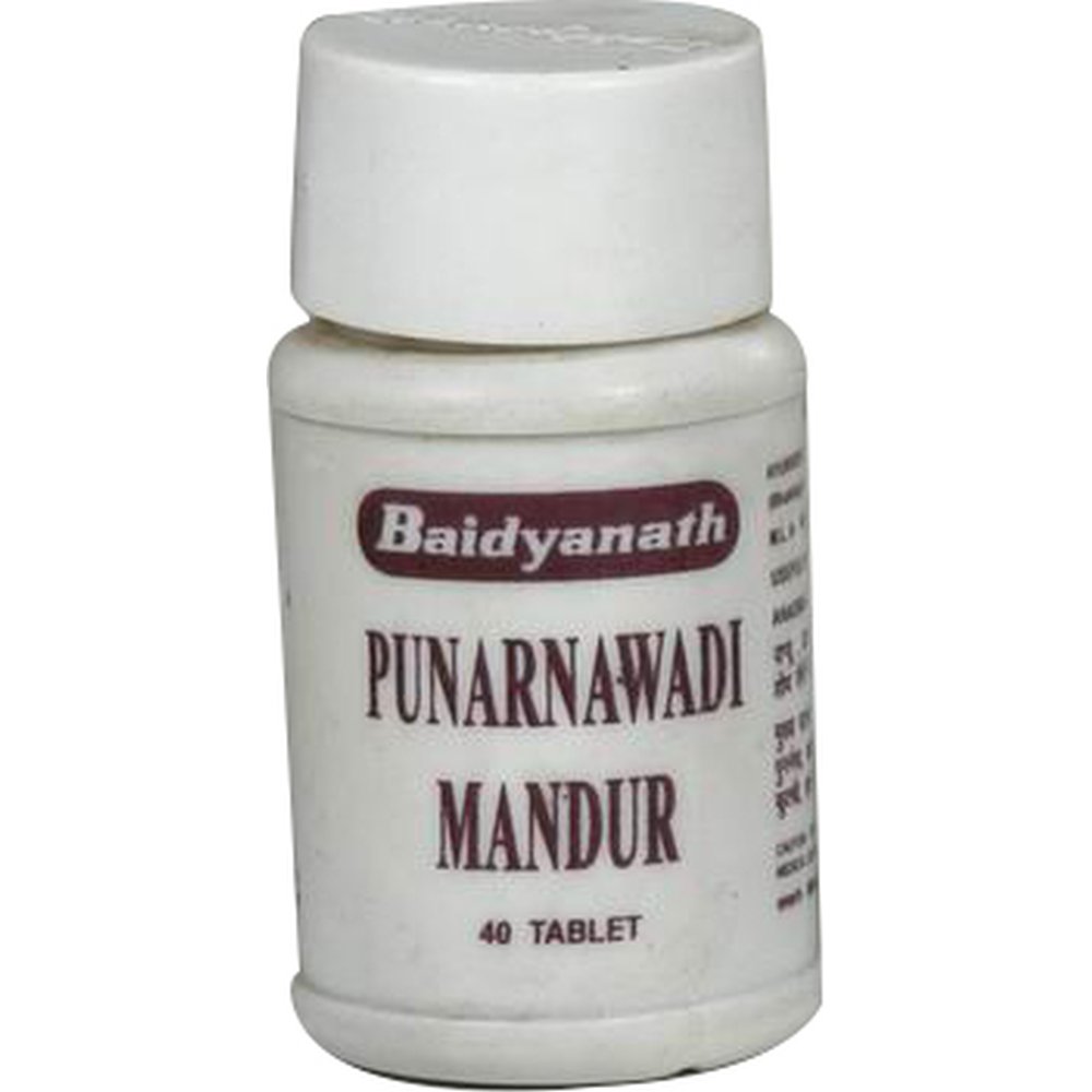 Baidyanath Punarnavadi Mandur 40tab