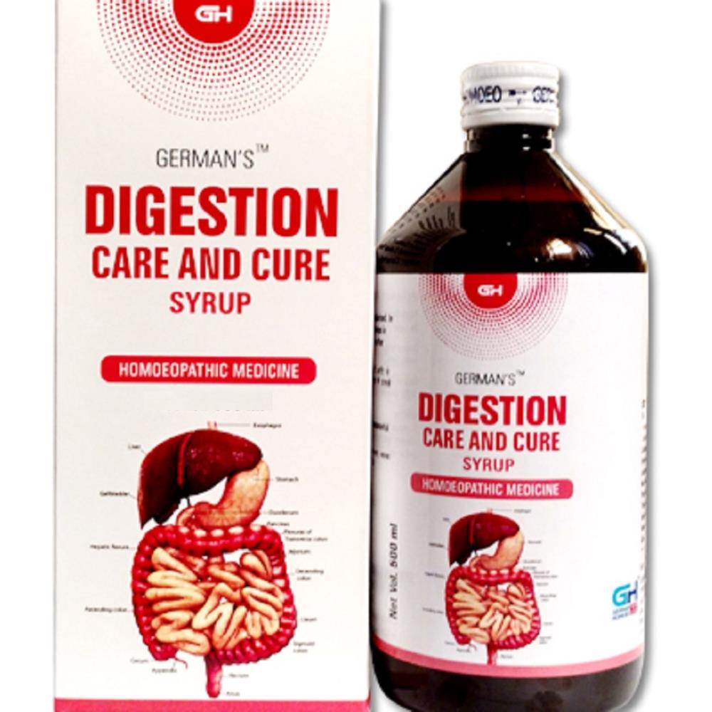 German Homeo Care & Cure Digestion Syrup 500ml German Homeo Care & Cure Digestion Syrup 500ml