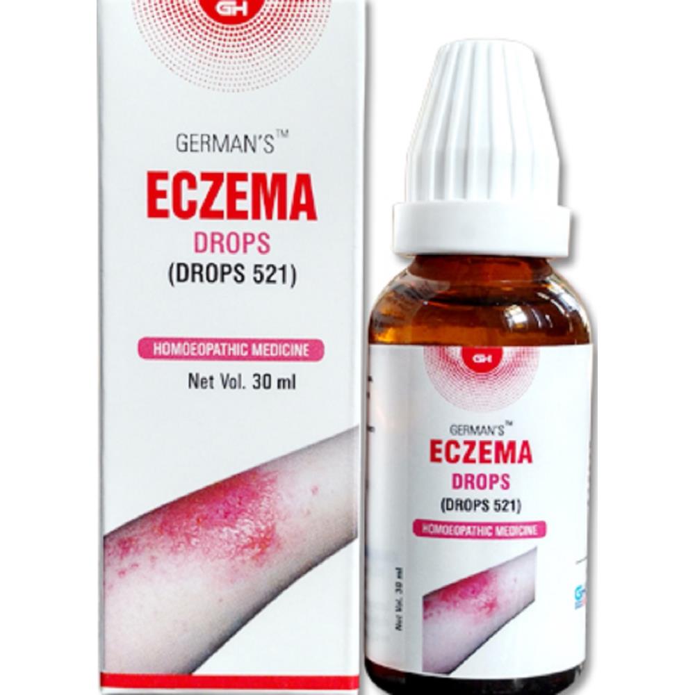 German Homeo Care & Cure Eczema Drops 521 30ml