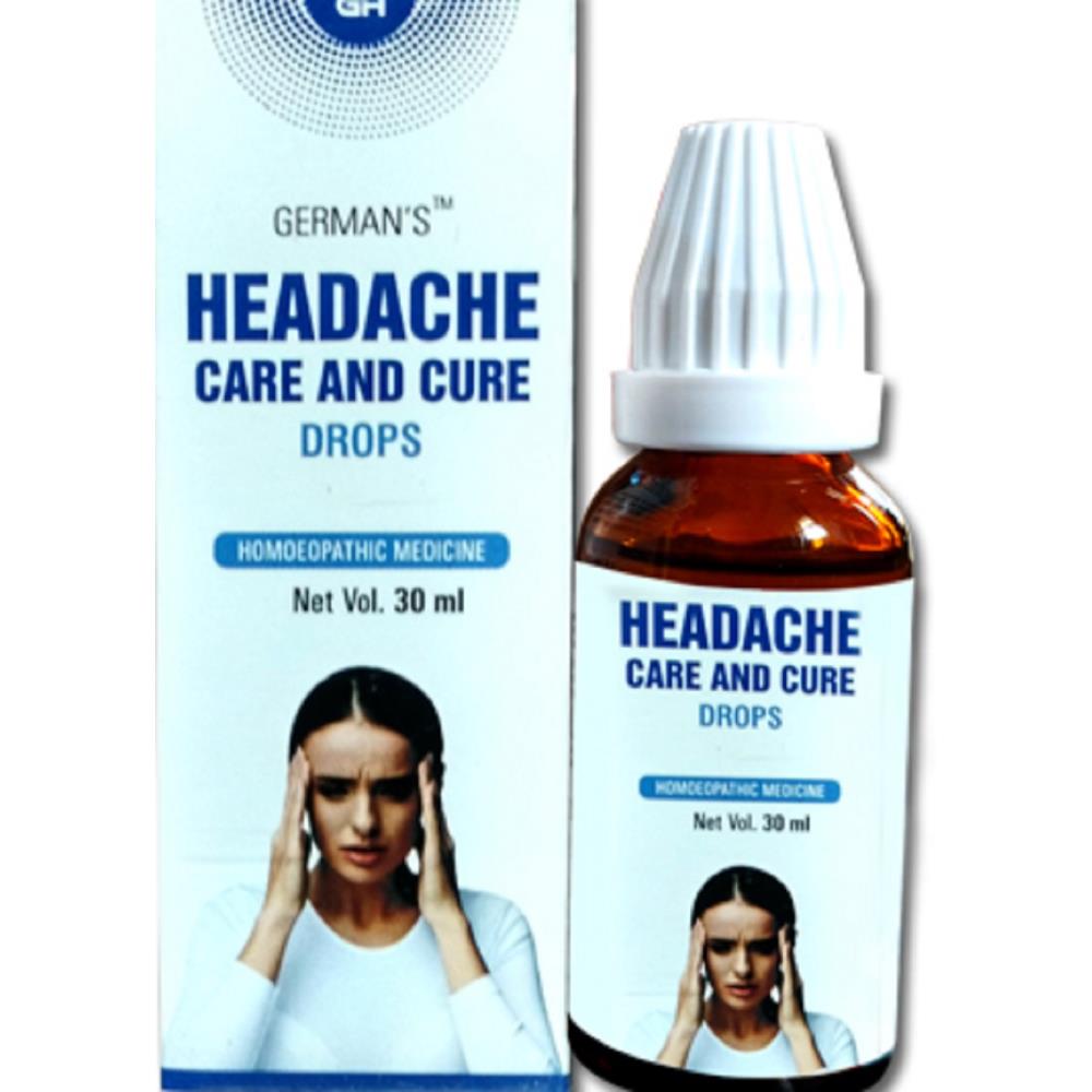 German Homeo Care & Cure Headache Drops 30ml