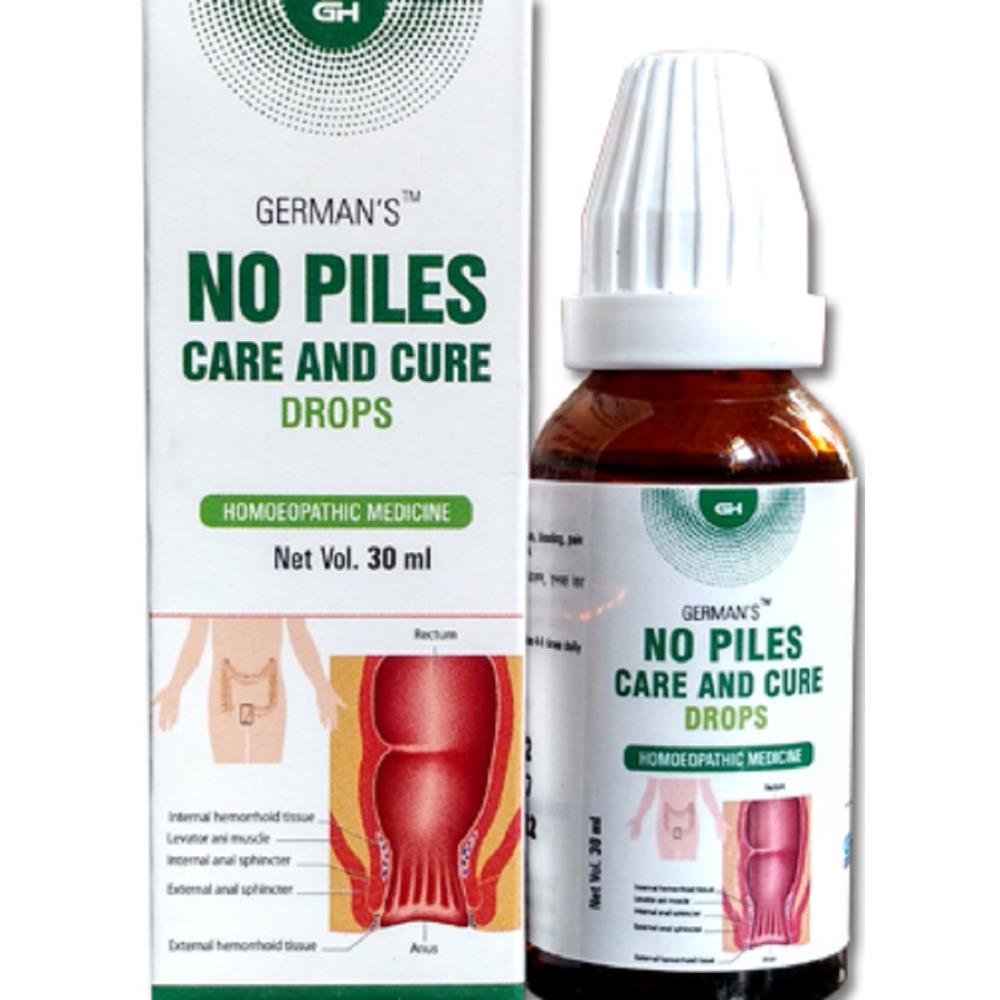 German Homeo Care & Cure No Piles Drops 30ml