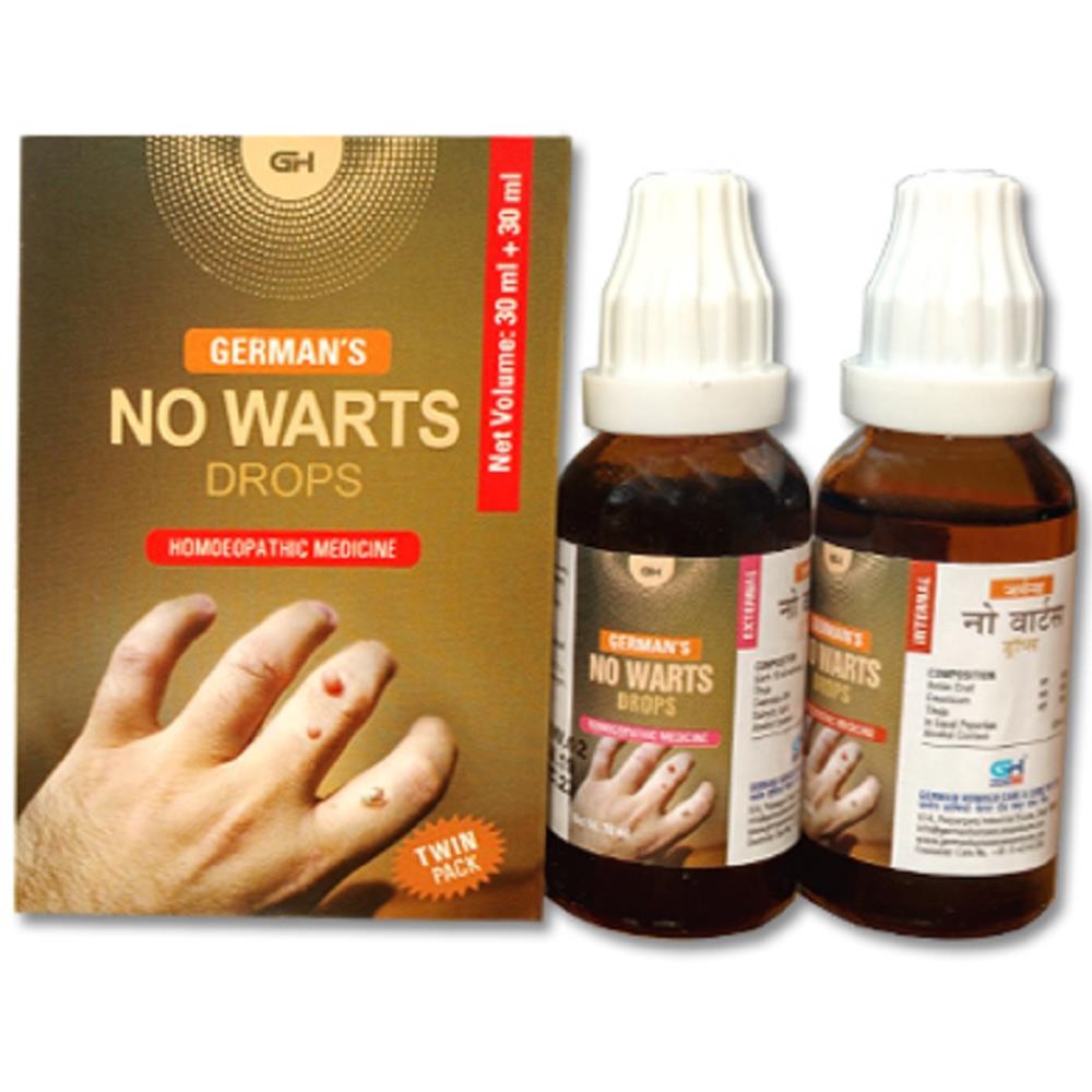 German Homeo Care & Cure No Warts Twin  30ml