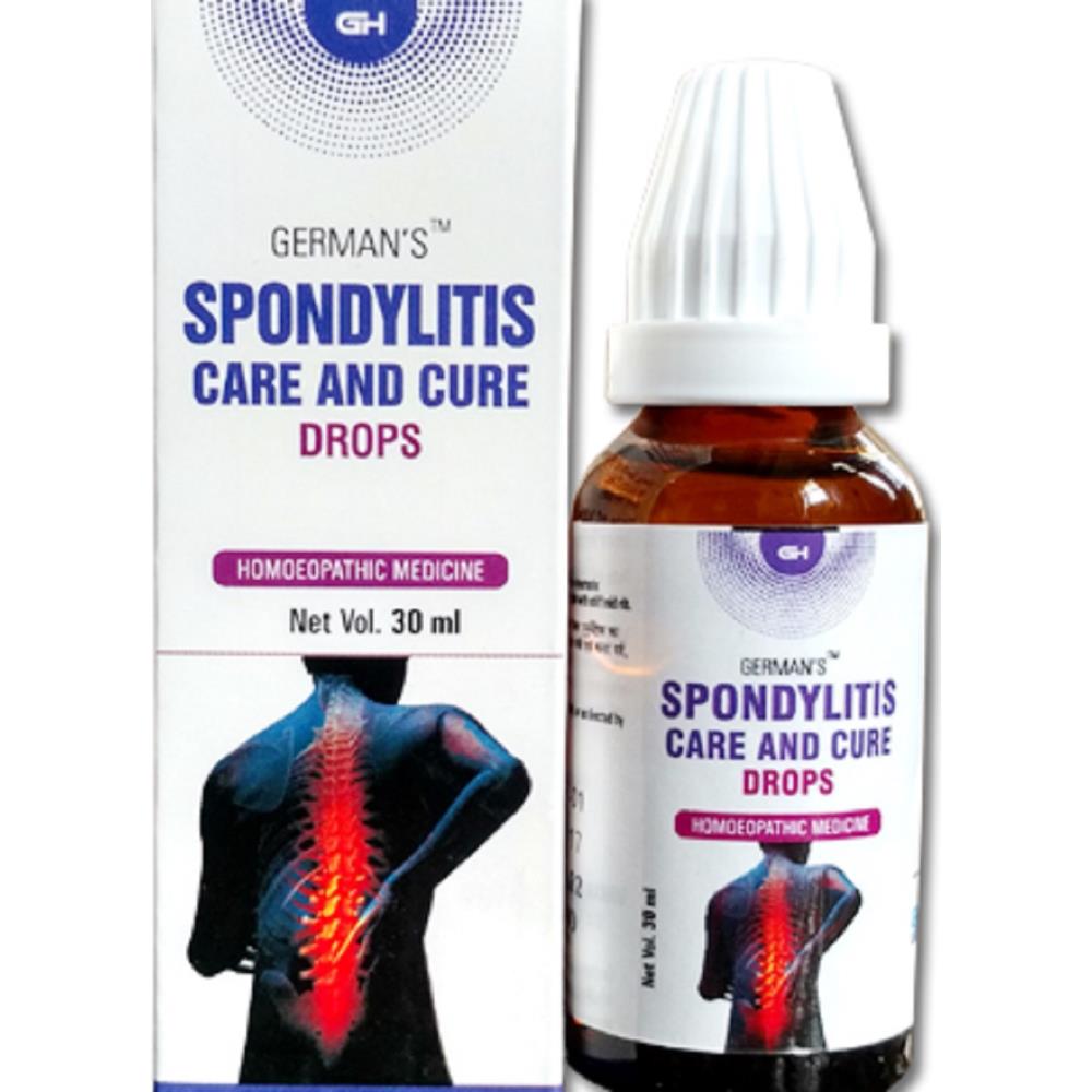 German Homeo Care & Cure Spondylitis Drops 30ml German Homeo Care & Cure Spondylitis Drops 30ml