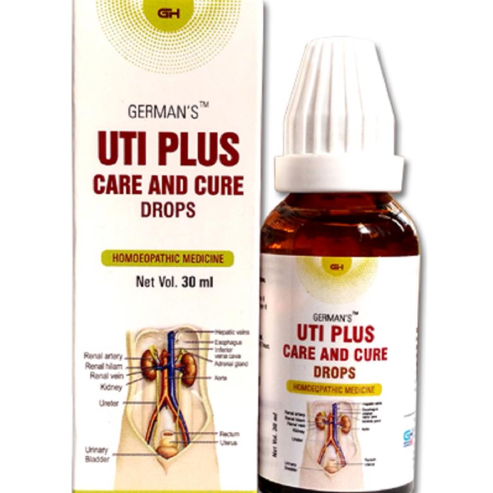 German Homeo Care & Cure Uti Plus Drops 30ml