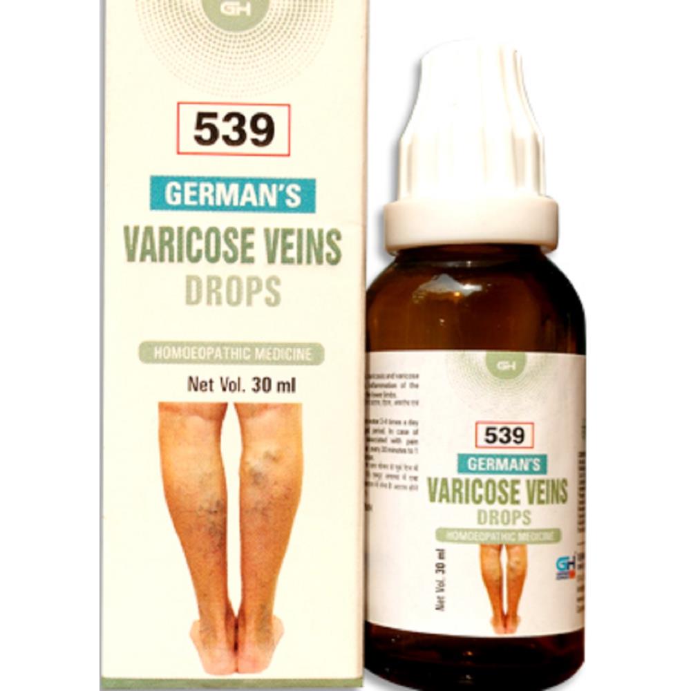 German Homeo Care & Cure Varicose Veins 539 30ml