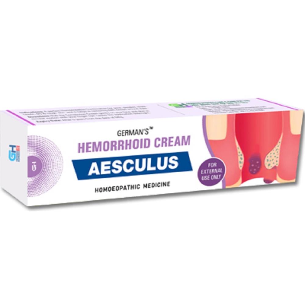 German Homeo Care & Cure Aesculus Hemorrhoid Cream 25g