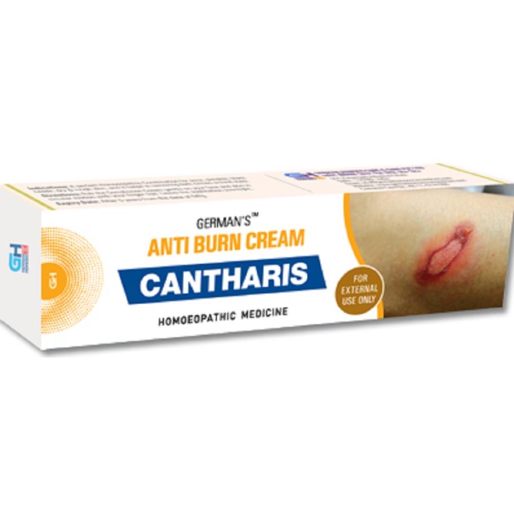 German Homeo Care & Cure Cantharis Anti Burn Cream 25g