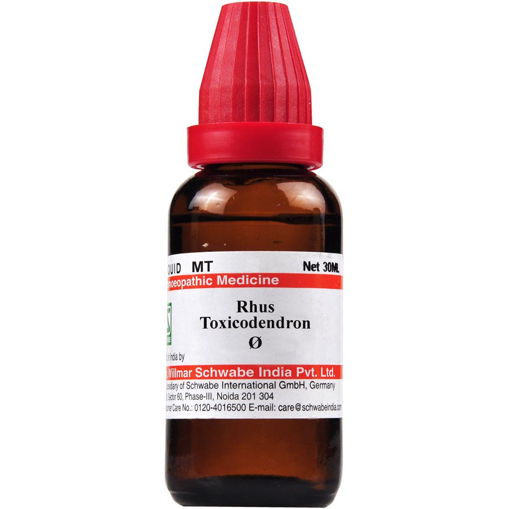 Willmar Schwabe India Rhus Toxicodendron 1X Q 30ml Willmar Schwabe India Rhus Toxicodendron 1X Q 30ml