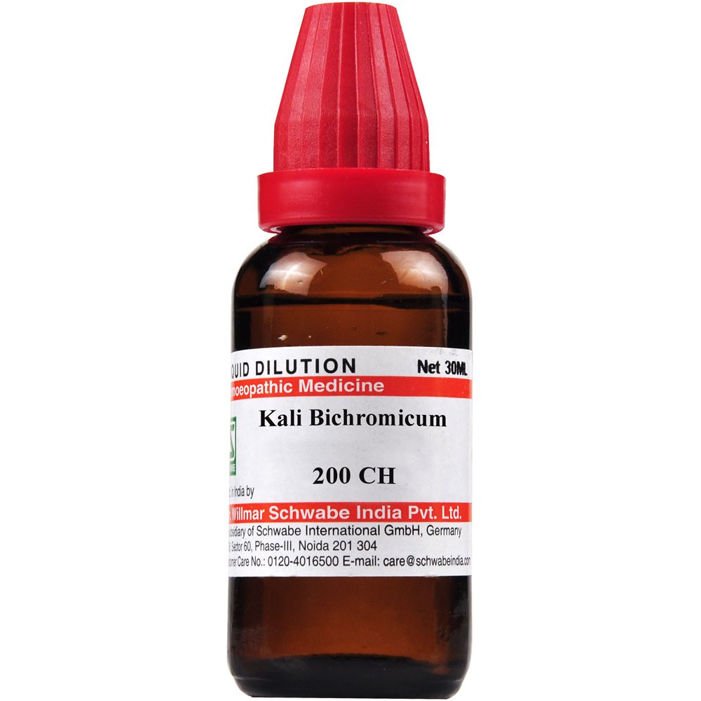 Willmar Schwabe India Kali Bichromicum 200 CH 30ml