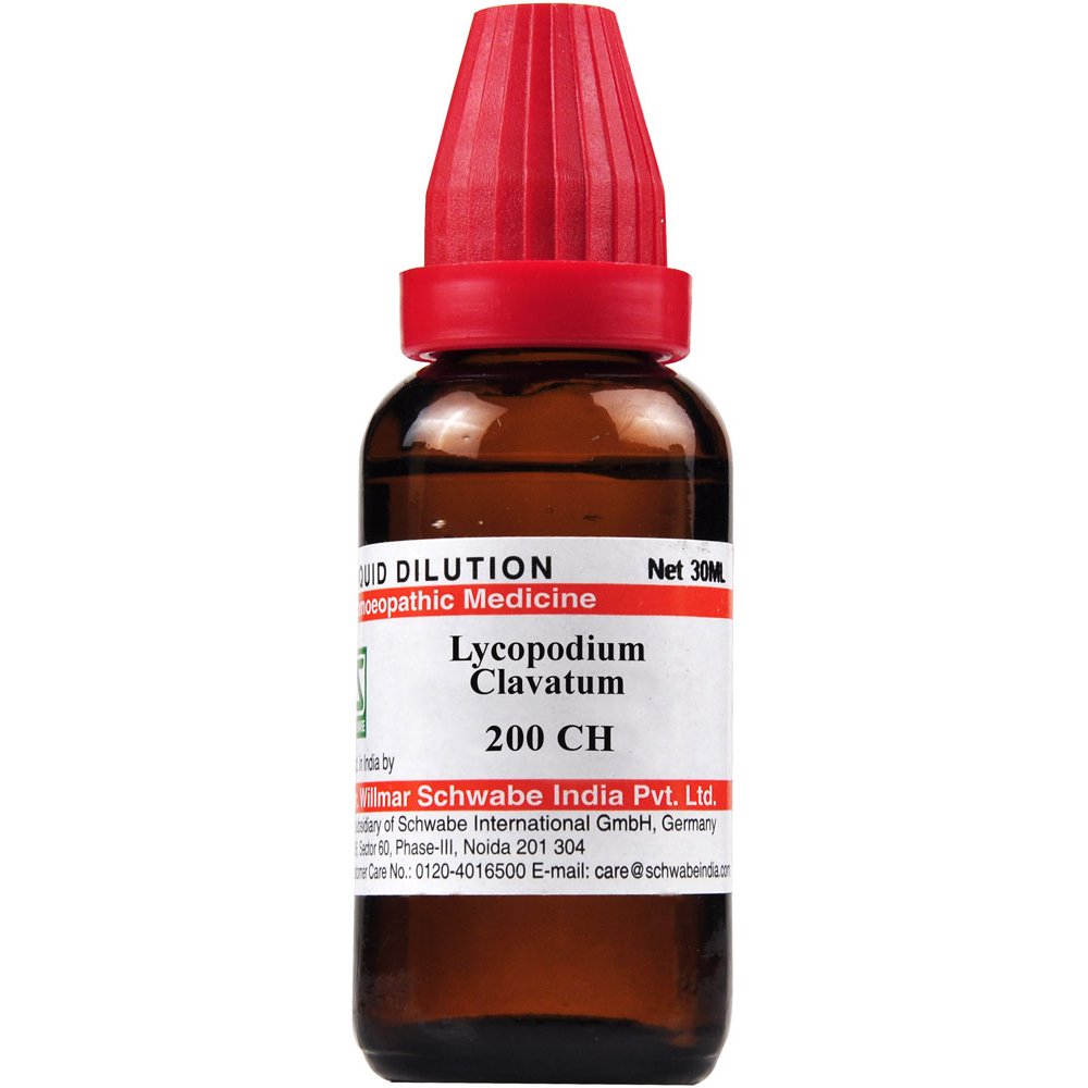 Willmar Schwabe India Lycopodium Clavatum 200 CH 30ml