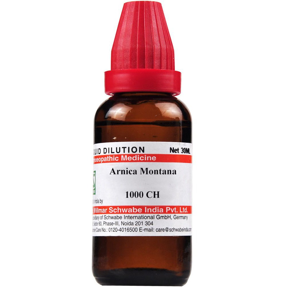 Willmar Schwabe India Arnica Montana 1M 1000 CH 30ml