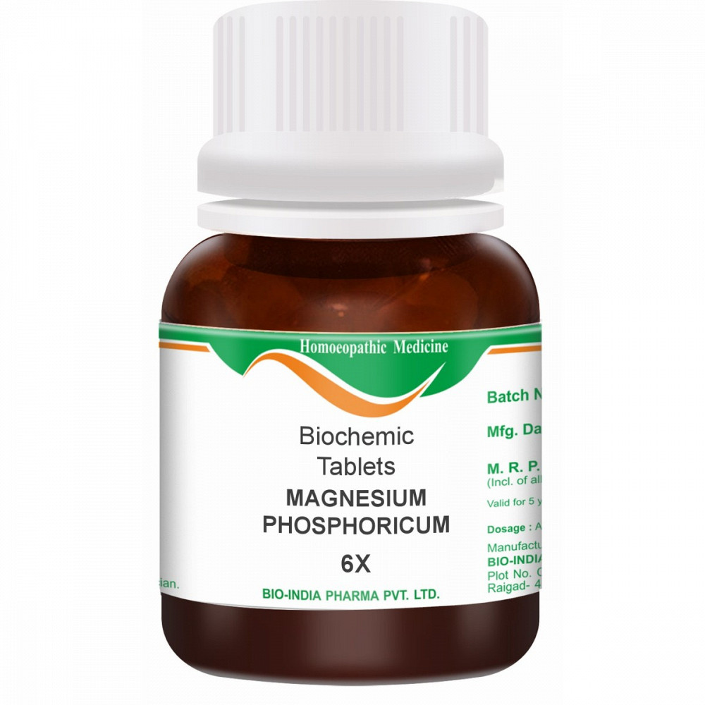 Bio India Magnesium Phosphoricum 6X 25g Bio India Magnesium Phosphoricum 6X 25g