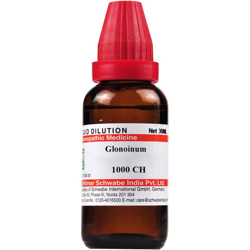 Willmar Schwabe India Glonoinum 1M 1000 CH 30ml