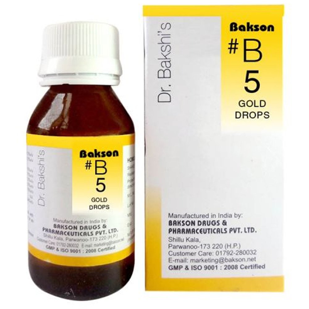 Bakson B5 Gold Drops 30ml