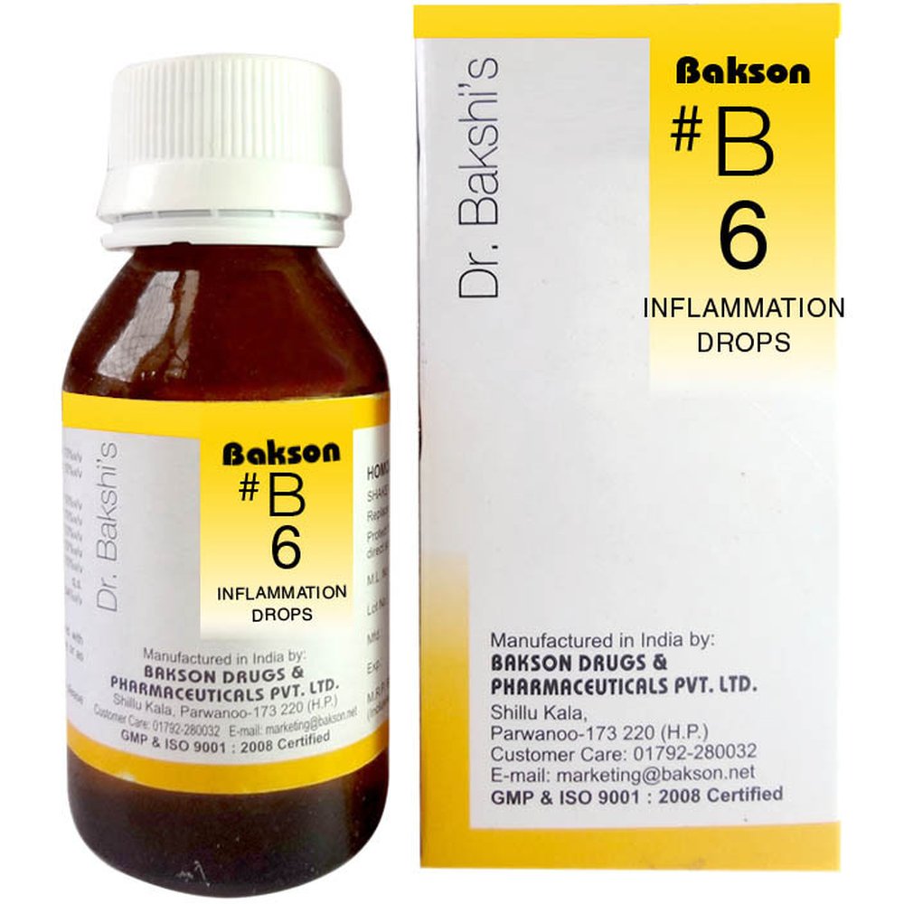 Bakson B6 Inflammation Drops 30ml