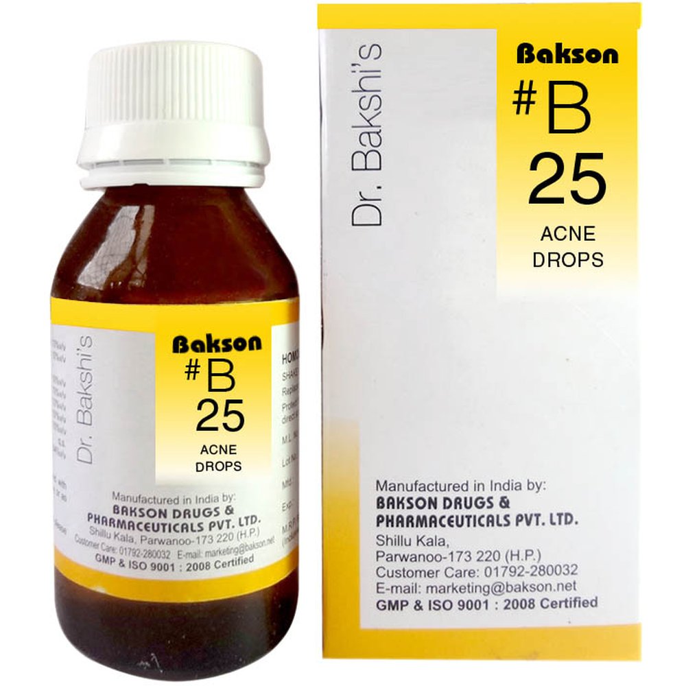 Bakson B25 Acne Drops 30ml