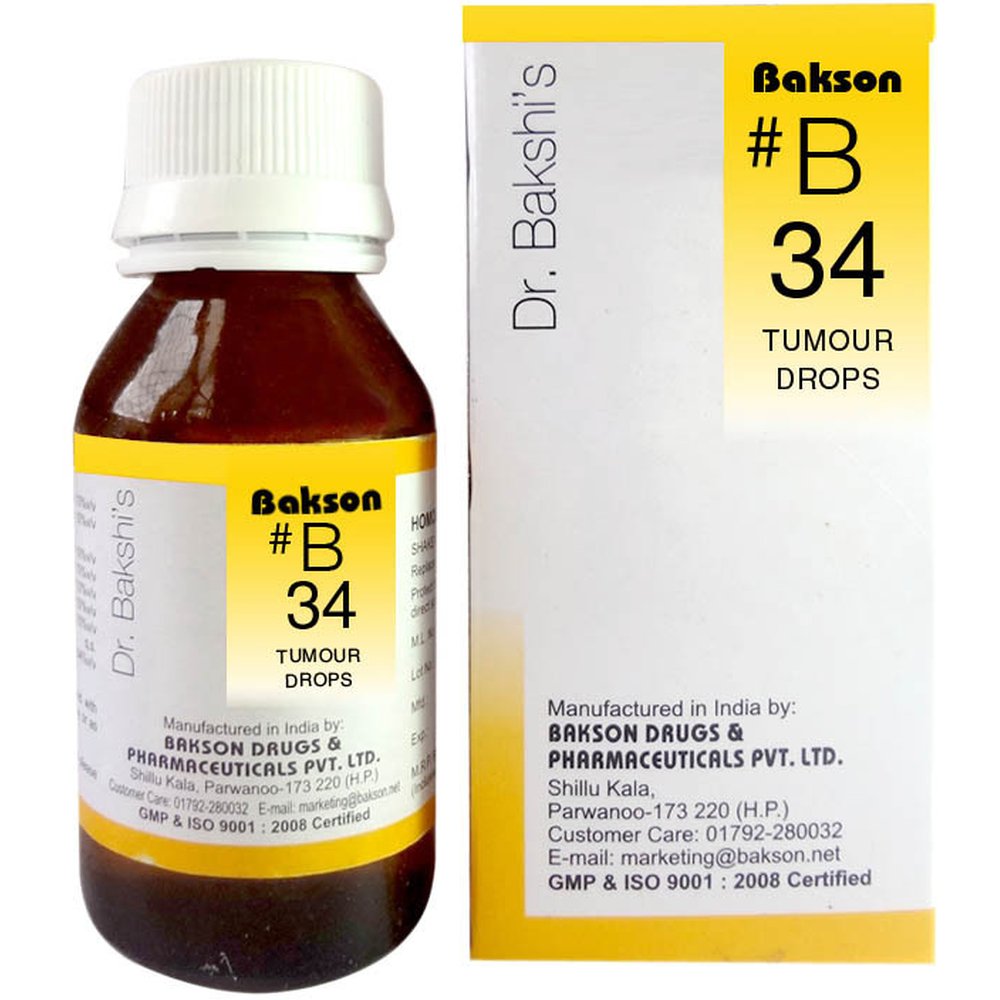 Bakson B34 Tumor Drops 30ml