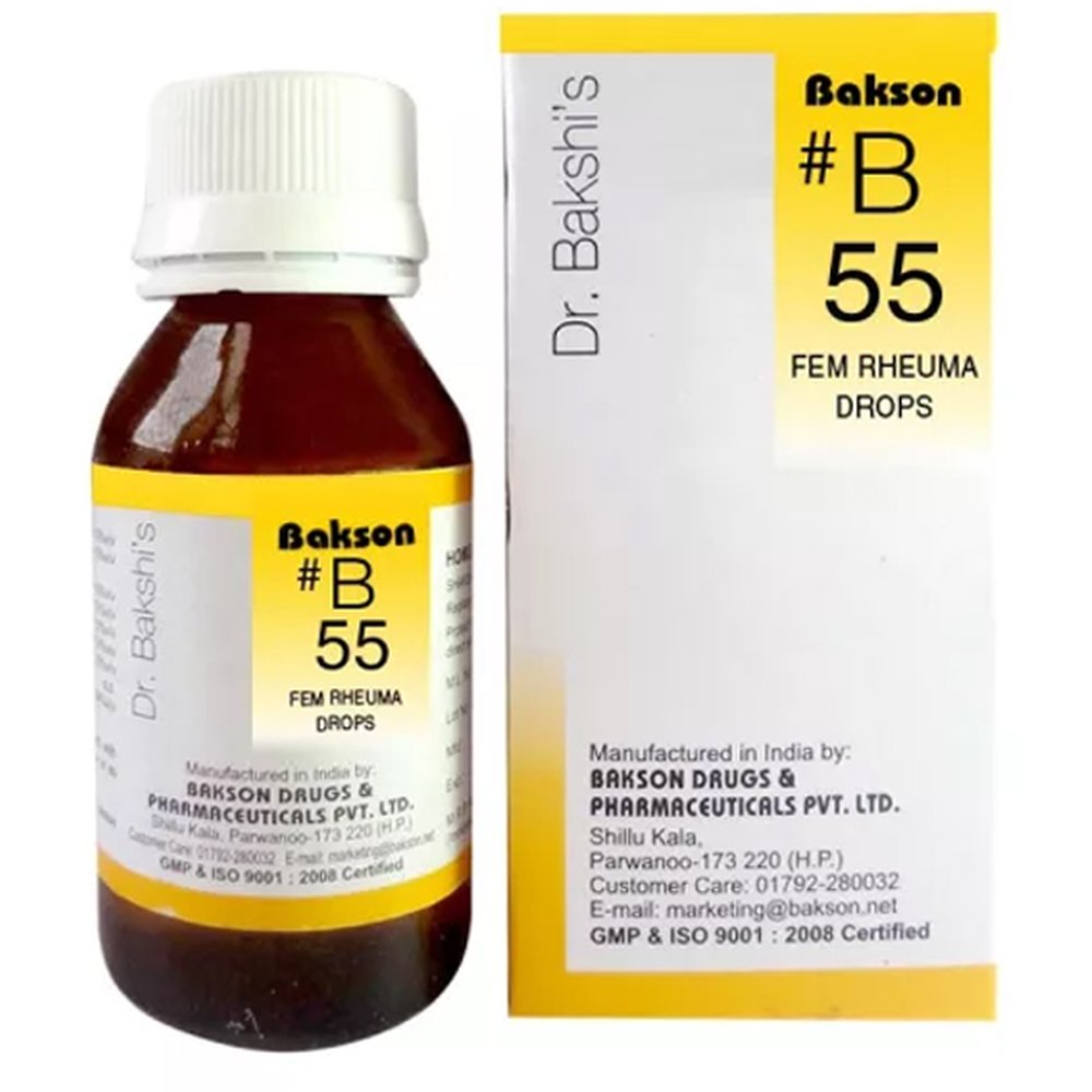Bakson B55 Fem Rheuma Drops 30ml