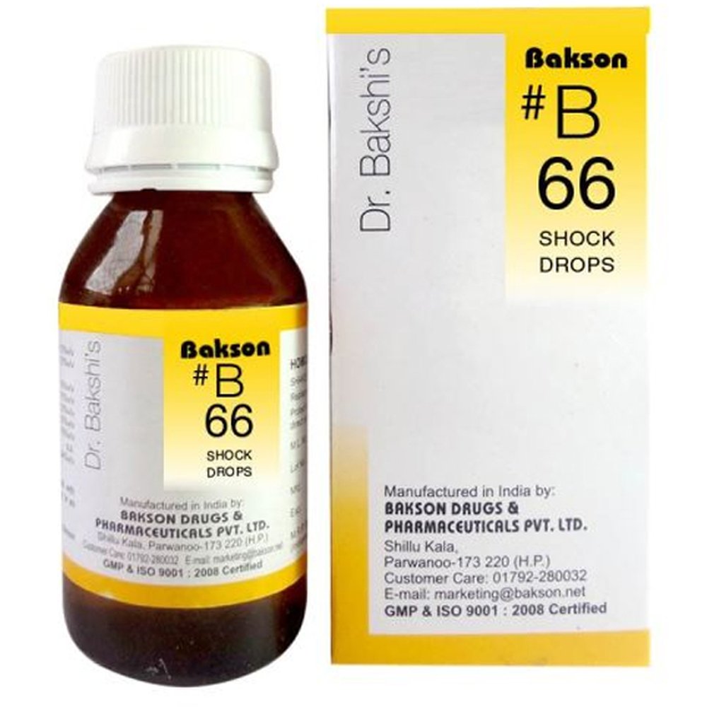 Bakson B66 Shock Drops 30ml