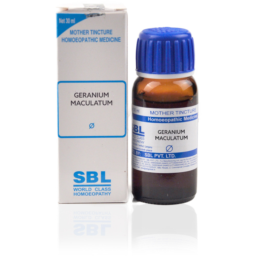 SBL Geranium Maculatum 1X Q 30ml