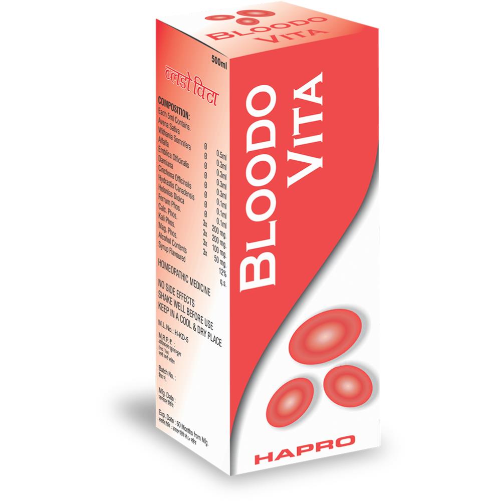 Hapro Bloodo Vita Syrup 500ml