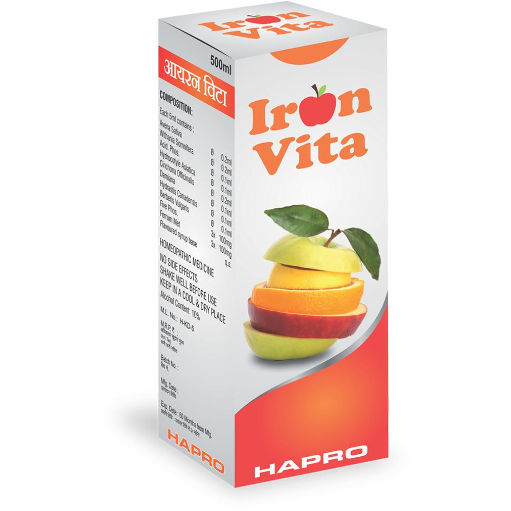 Hapro Iron Vita Syrup 500ml