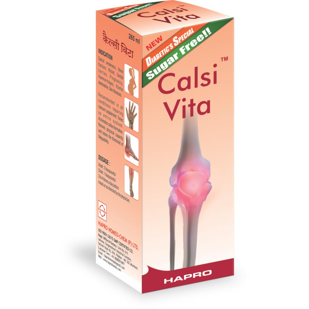Hapro Calsi Vita Syrup 120ml