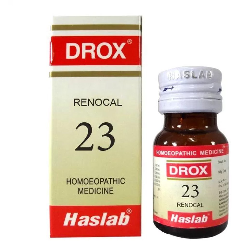 Haslab DROX 23 Renocol Drops - Kidney Stone 30ml Haslab DROX 23 Renocol Drops - Kidney Stone 30ml