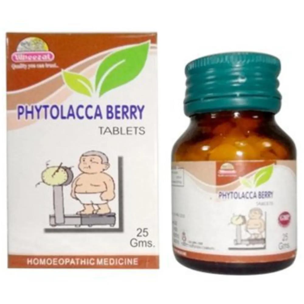 Wheezal Phytolacca Berry Tablets 250tab