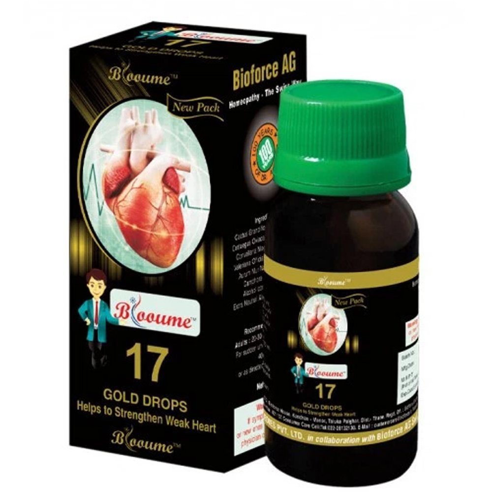 Bioforce Blooume 17 Heart Care Gold Drops 30ml