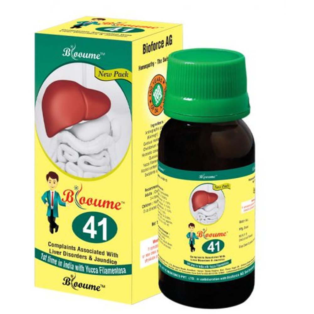 Bioforce Blooume 41 Bio Liv Syrup 100ml
