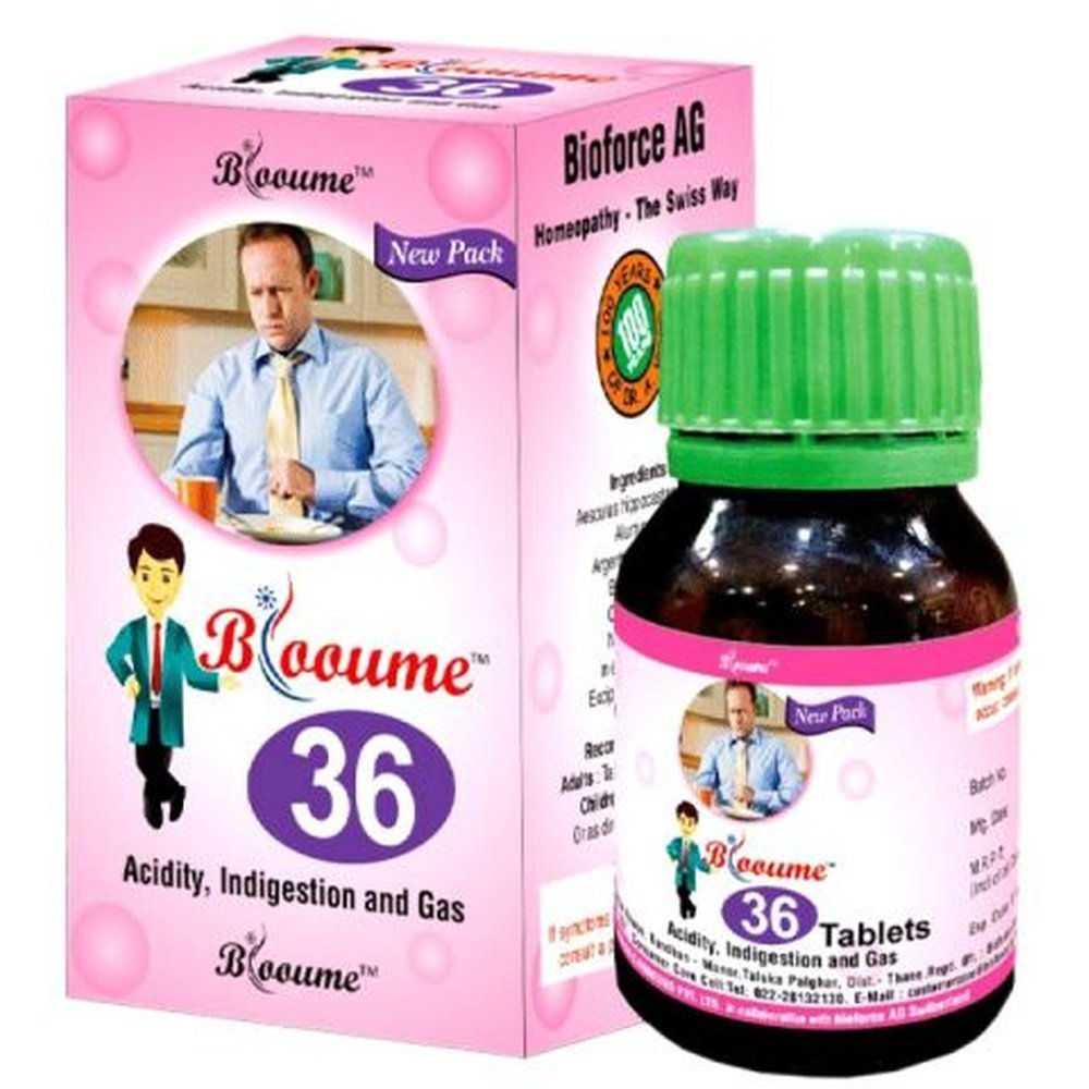 Bioforce Blooume 36 Gastronol Tablets 30g