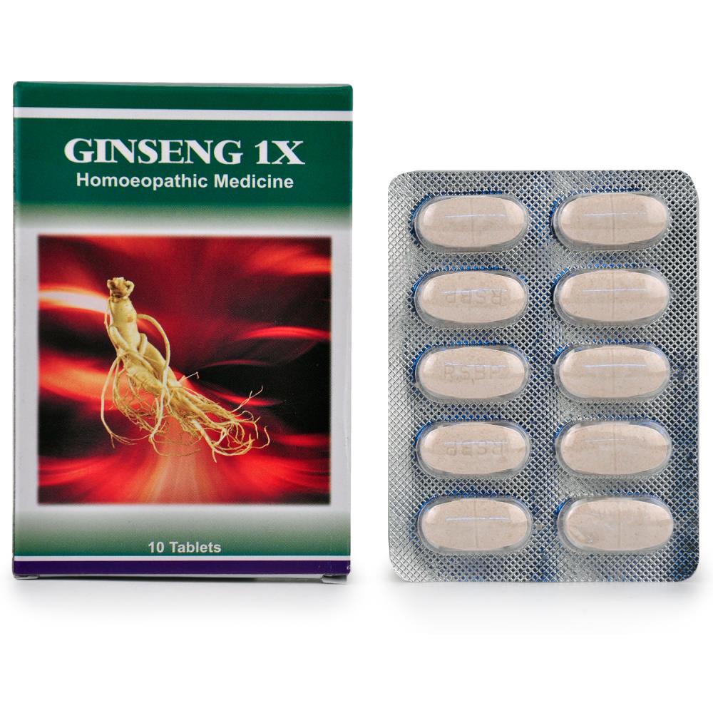 Dr. Bhargava Ginseng 1X Tablets 10tab